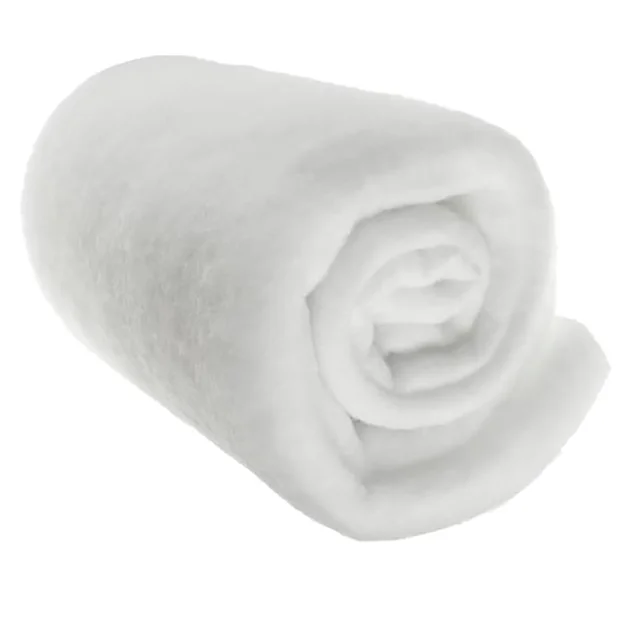 Polyester wadding 48 inches wide (5 yards) Eco-friendly full supply bonded polyester upholstery grade polyester batting