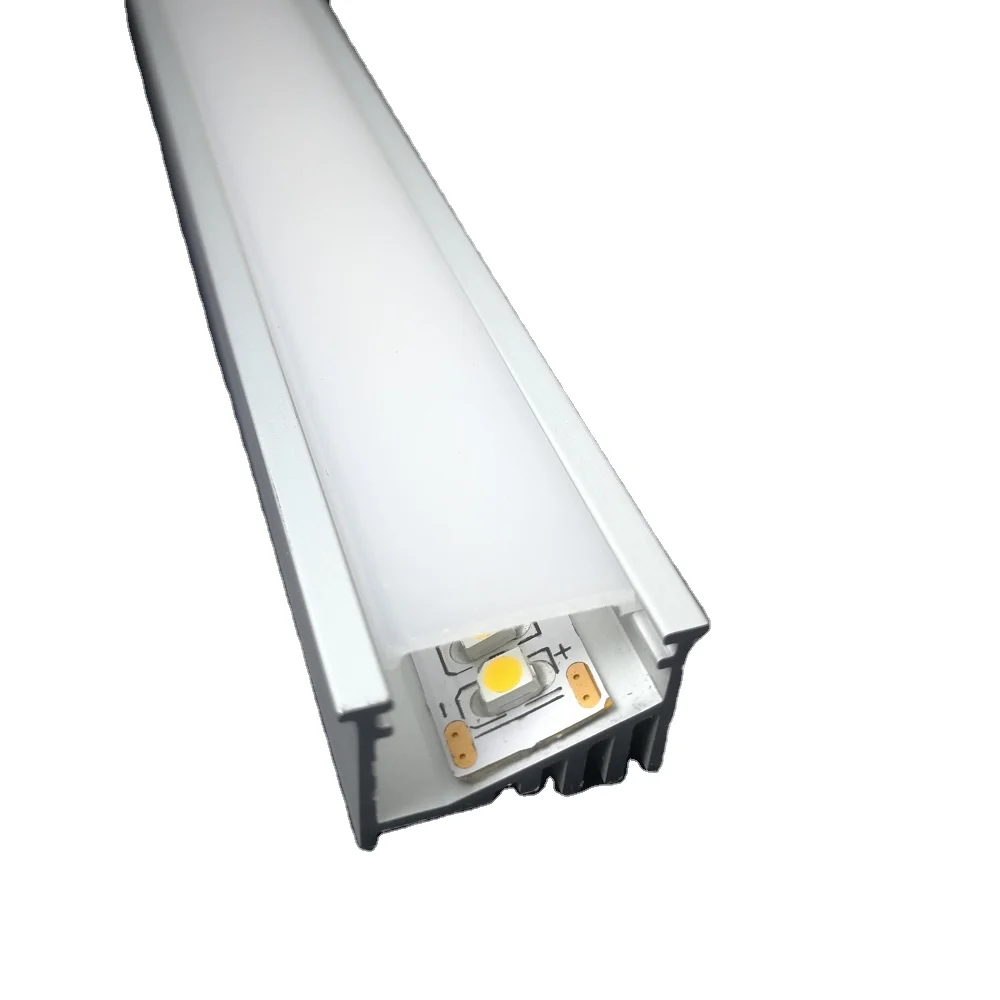 Tea Cup Shape Hot Sale Recessed Mounted LED Aluminium Profile With PC Opal Diffuser 2m/PC