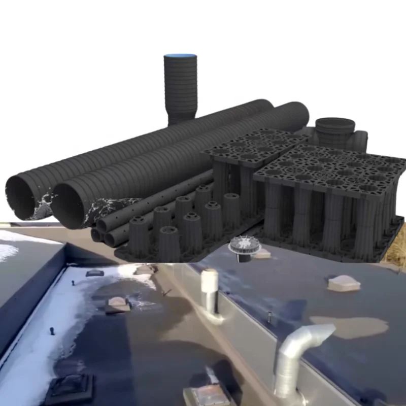 Factory Direct Rainwater Harvesting System with PP Modules