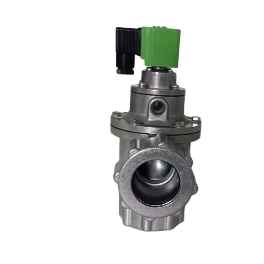 High quality air Solenoid diaphragm pulse valve 24VDC pilot coil right angle With nut SBFEC DMF-ZM-40S 1.5 inch for Boiler plant