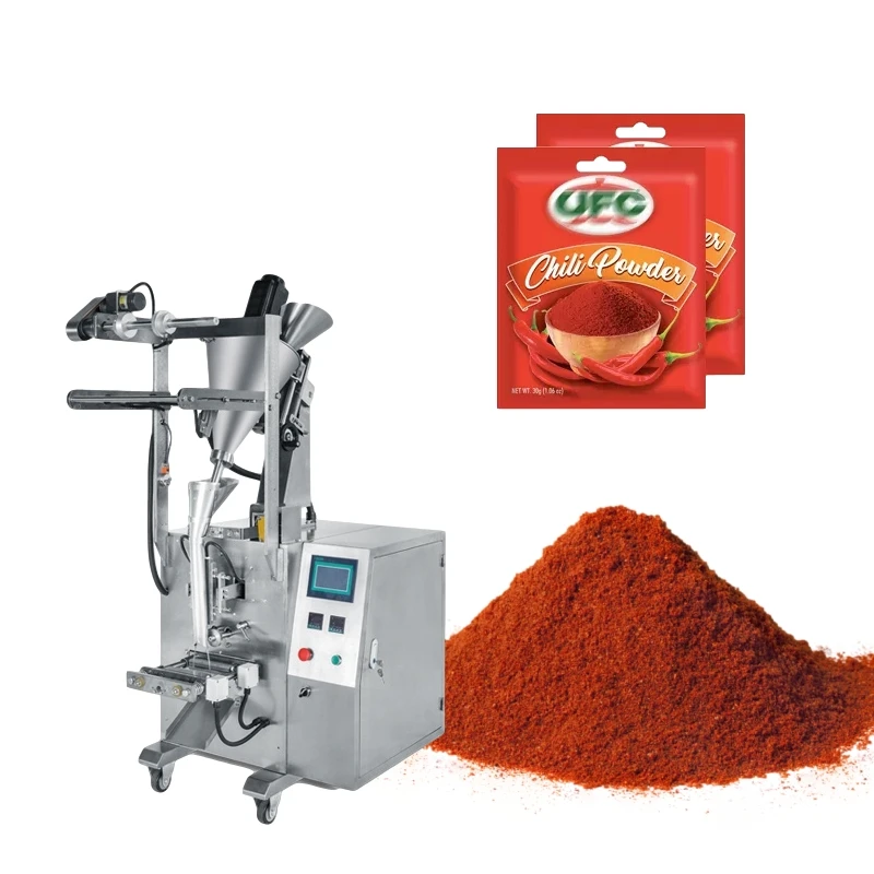 Automatic auger gusset bag spice seasoning halogen yeast curry powder packaging machine