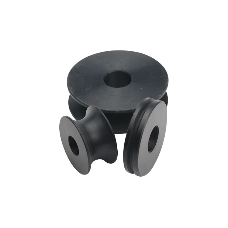 2.4 Inch Nylon Pulley Wheel Various Groove Sizes to Choose 1/2 inch Bearing Bore