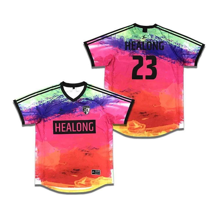 Sublimated Design Football Uniform Wholesale Football Shirts  Soccer Jersey