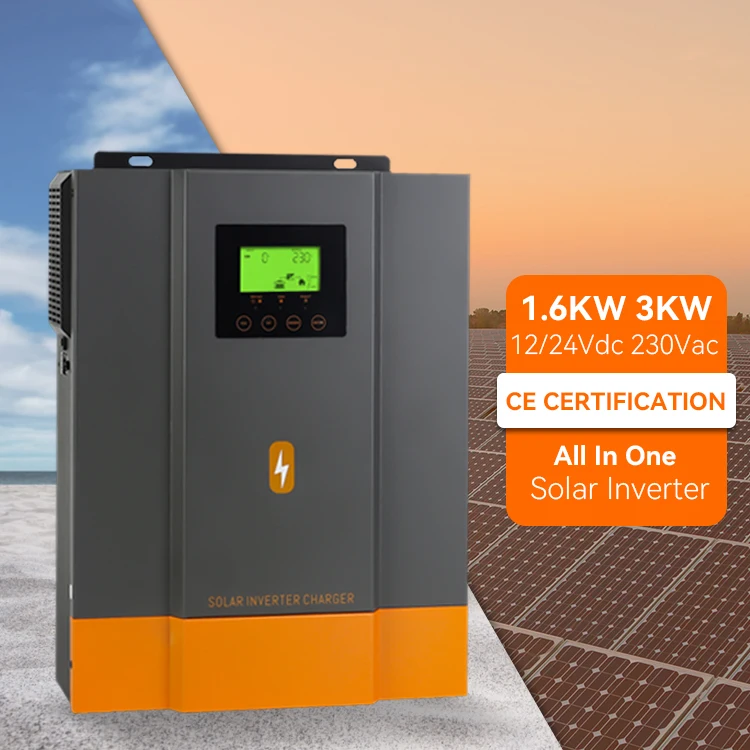 PowMr 1.6KW 12V 3KW 24V AC 230V All in One Solar Inverter Max PV 400V Single Phase Solar Inverter Charger