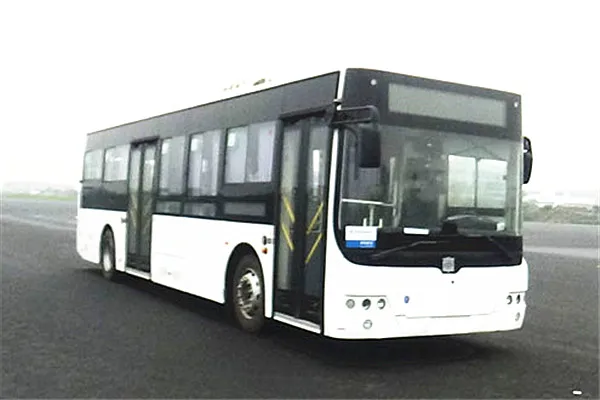 High Speed 10 Meter Electric Bus Medium Capacity Vehicle 4 Wheels Mini Pure Electric Passenger Bus For Sale