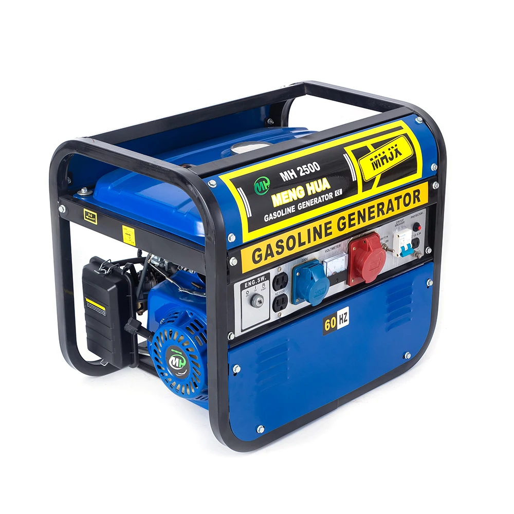 Forced air-cooled 4-stroke ohv dc output 12V 8.3A 60hz gasoline generator
