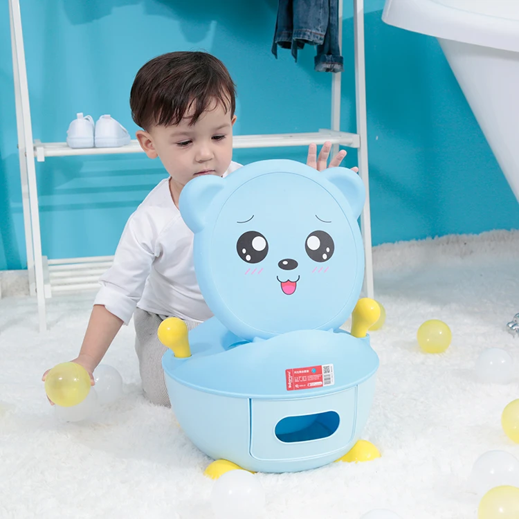 Fashion Baby Potty Safety Training Seat Plastic Material Soft Potty Chair Baby Potty