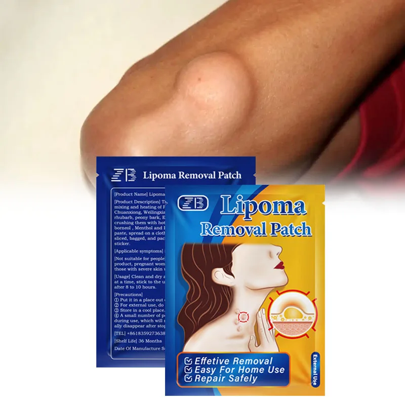 6 patches/bag Lipoma Removal Patch Removes Fibroids Lumps Pain Plaster Chinese Herbal Patches