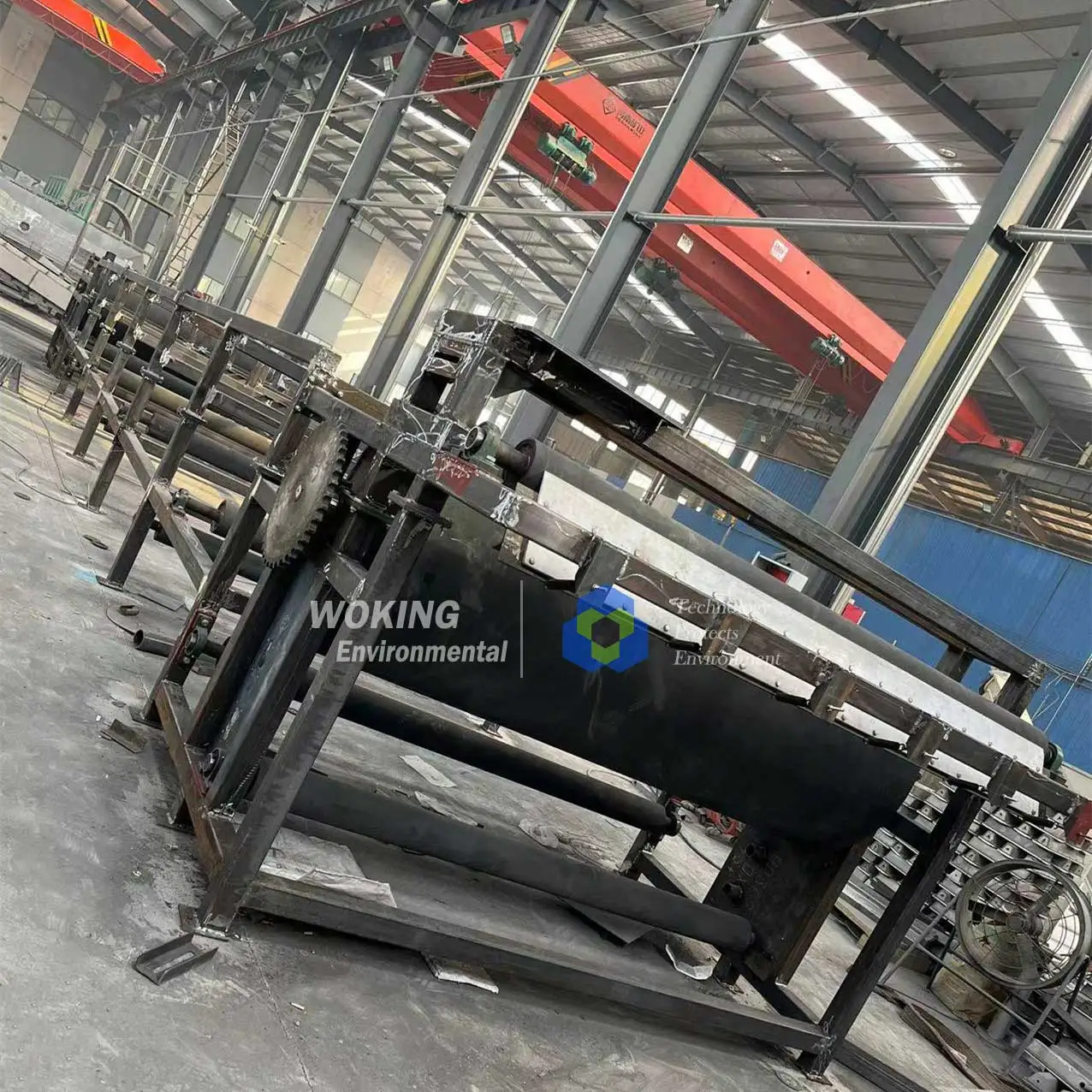 Automatic industrial belt vacuum filter horizontal vacuum belt filter price