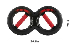 Arm strength training device figure 8 shape arm trainers spring power twister exercise the