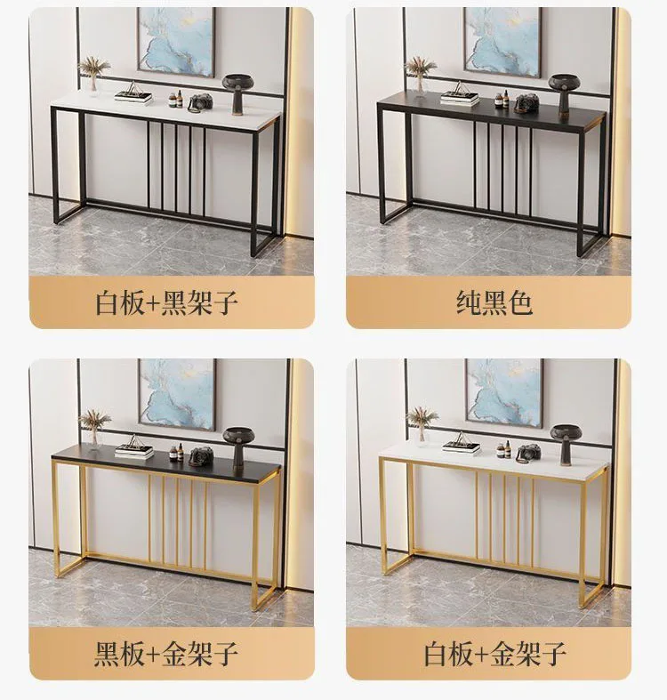 small elegant metal hallway gold marble console tables table modern living room furniture for command center minimalist 1piece