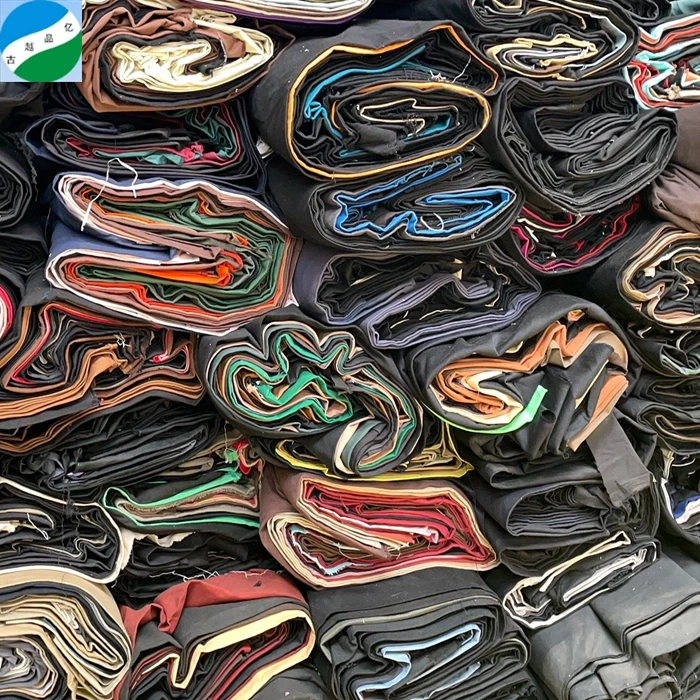 B & C grade woven stock lot stretch cotton twill stretch mixed bale of fabric in price kg stocklot fabric