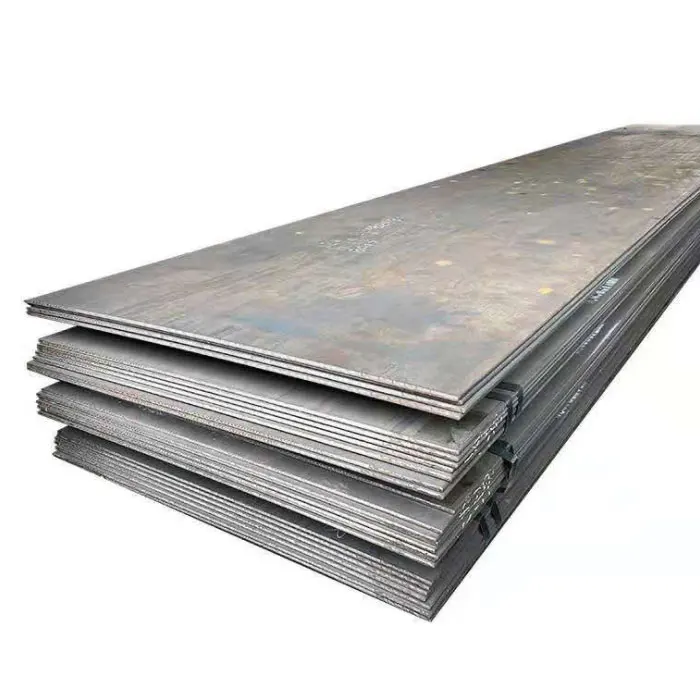China Factory Cutting Processing Site Steel Structure Paving Carbon Steel Plate