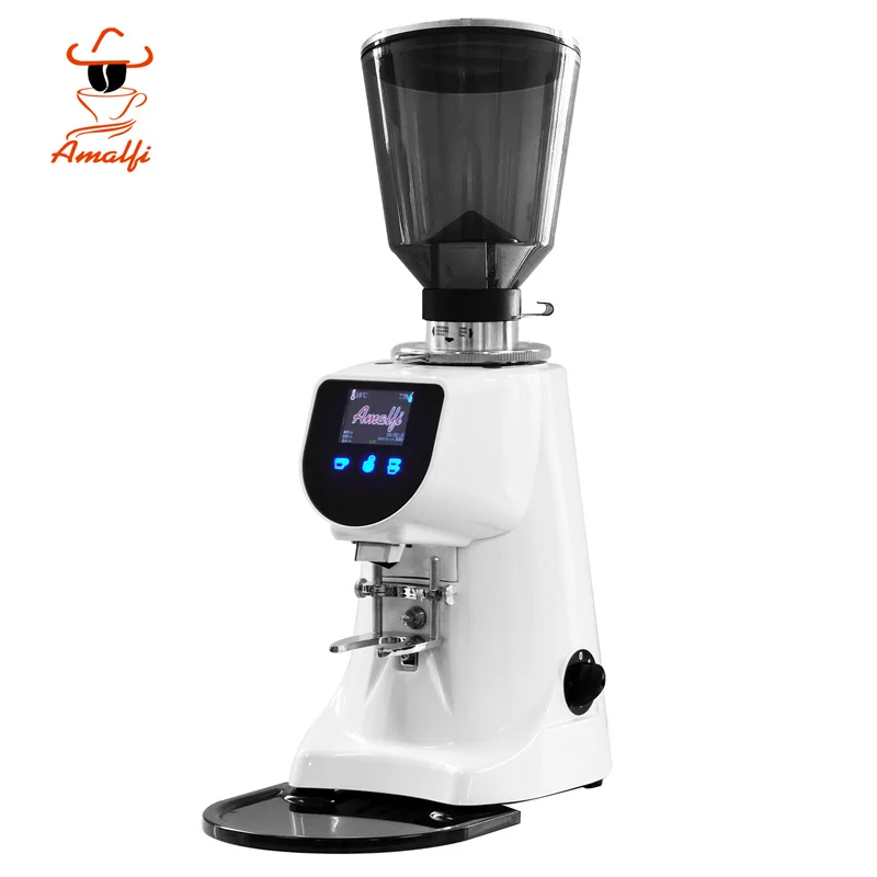 Ready to Ship Stock Commercial Automatic Coffee Beans Mill Espresso Grinder Machine with Adjustable Speed