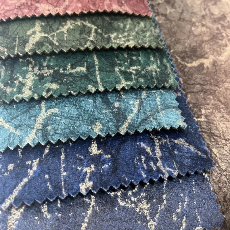 Оптовая продажа тканевая обивка для дивана с тиснением из голландского бархата и принтом лавсана домашний декор