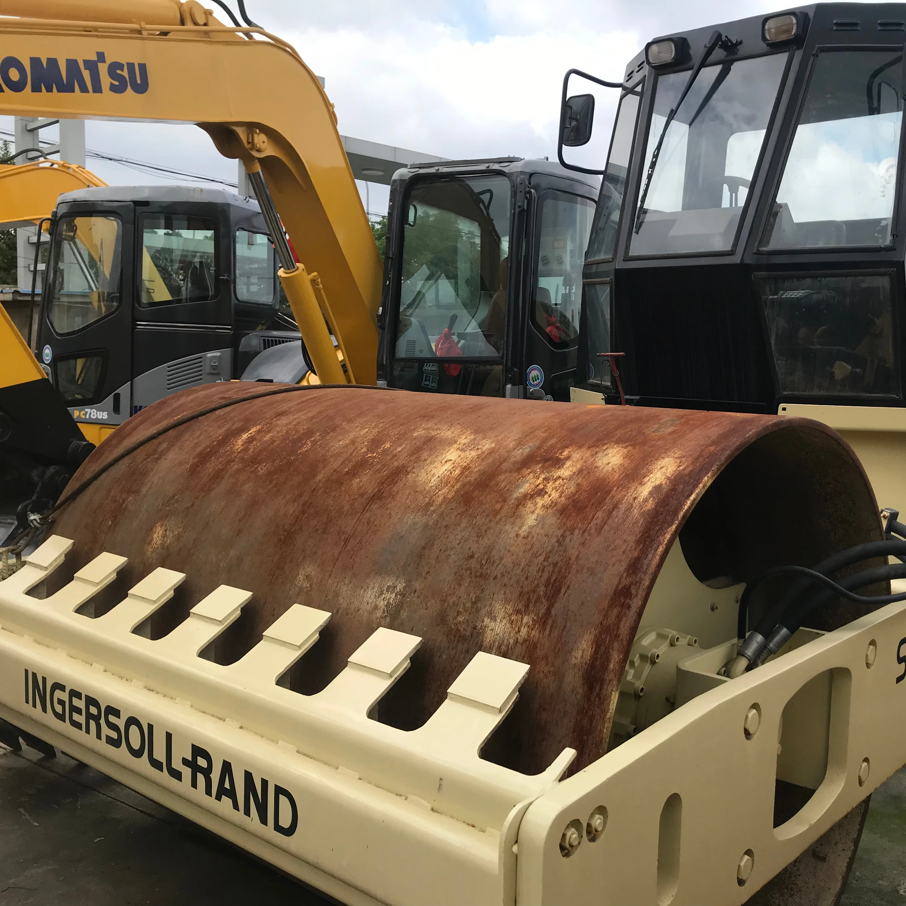 Used Ingersoll Rand SD-100D Used road Roller