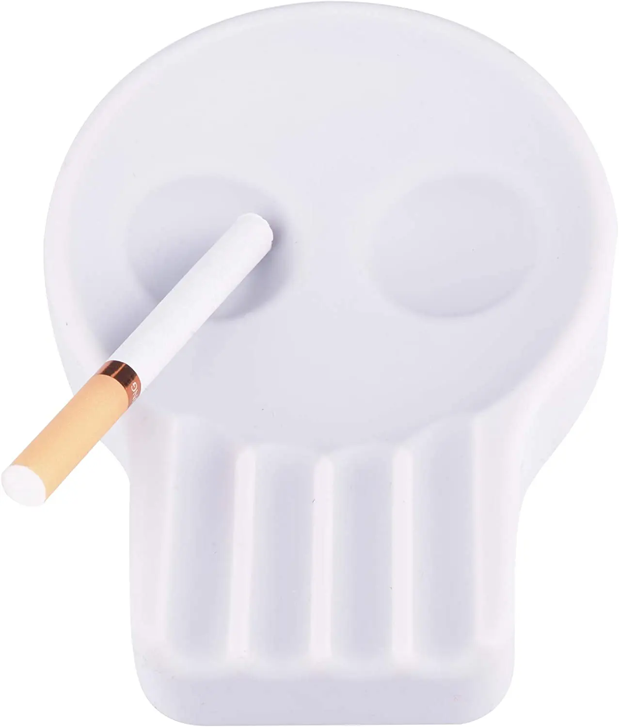 Custom Logo Portable Heat Resistance Cigar Ash Tray Cigarettes Silicone Ashtray