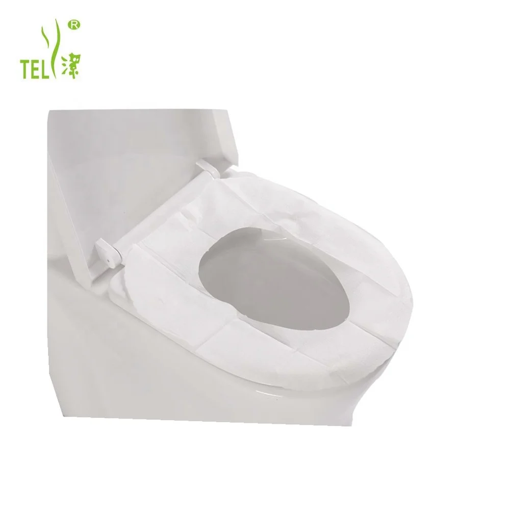 Good Quality Flushable Disposable Biodegradable Toilet Tissue Paper Seat Cover