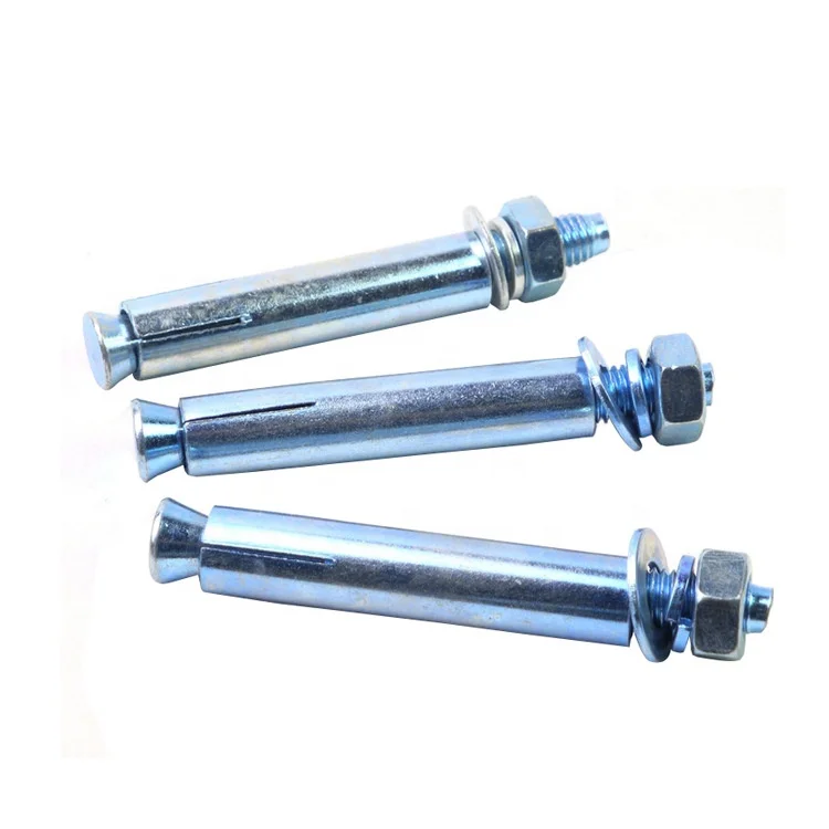 stainless steel zinc plated concrete expansion  heavy duty wall  wedge anchor bolts