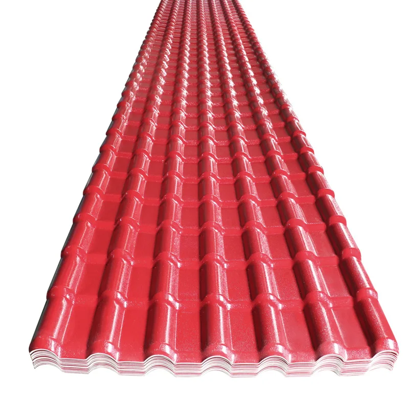 ASA UPVC Resin Roofing Sheet Synthetic Spanish Roof Tile Spanish Style Roof Tile