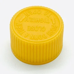 20mm 24/410 28/410 Child Resistant PP Caps with heat induction Liners Pictorial Cap