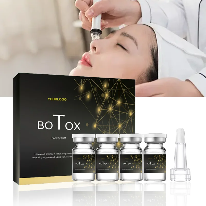 Free Private label Remove wrinkles skincare lifting Face Anti-Aging Firming Botoxin facial serum