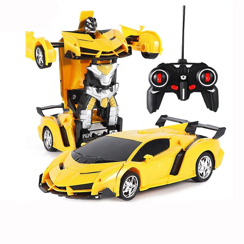 2024 Лидер продаж робот-трансформер с дистанционным управлением 360 вращение Электрический радиоуправляемый автомобиль игрушки