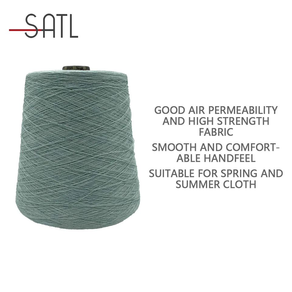 New Functional 2/35nm 60% Livaeco Viscose 30% Linen 10% Cotton Blended Cone Yarn