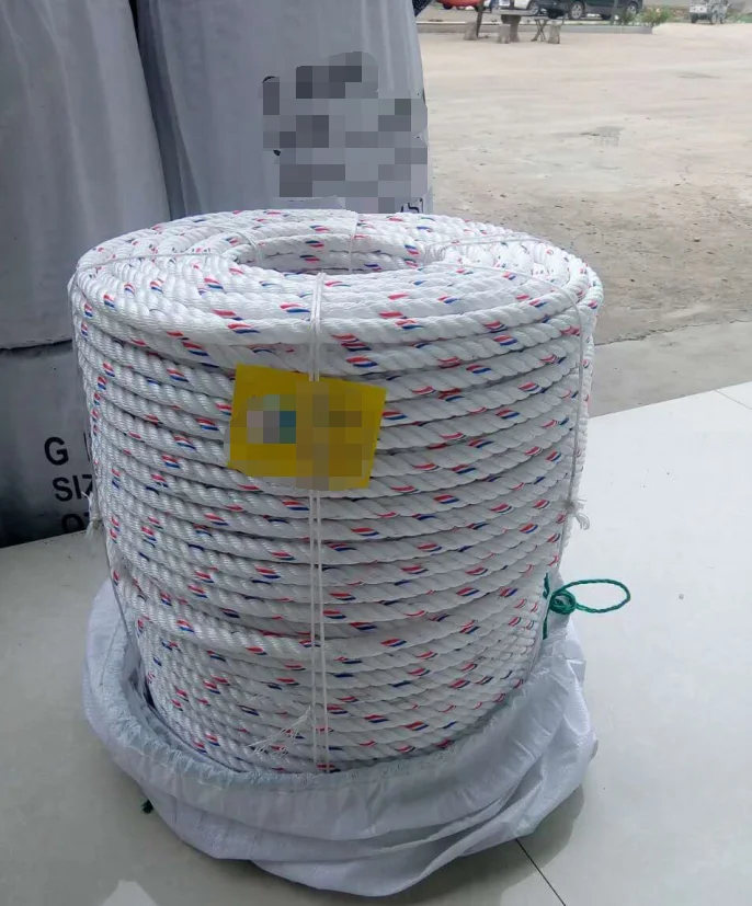 Hot Sales Widely Range Polyester Cordage Nylon Rope Twisted Cordage Fishery Industry
