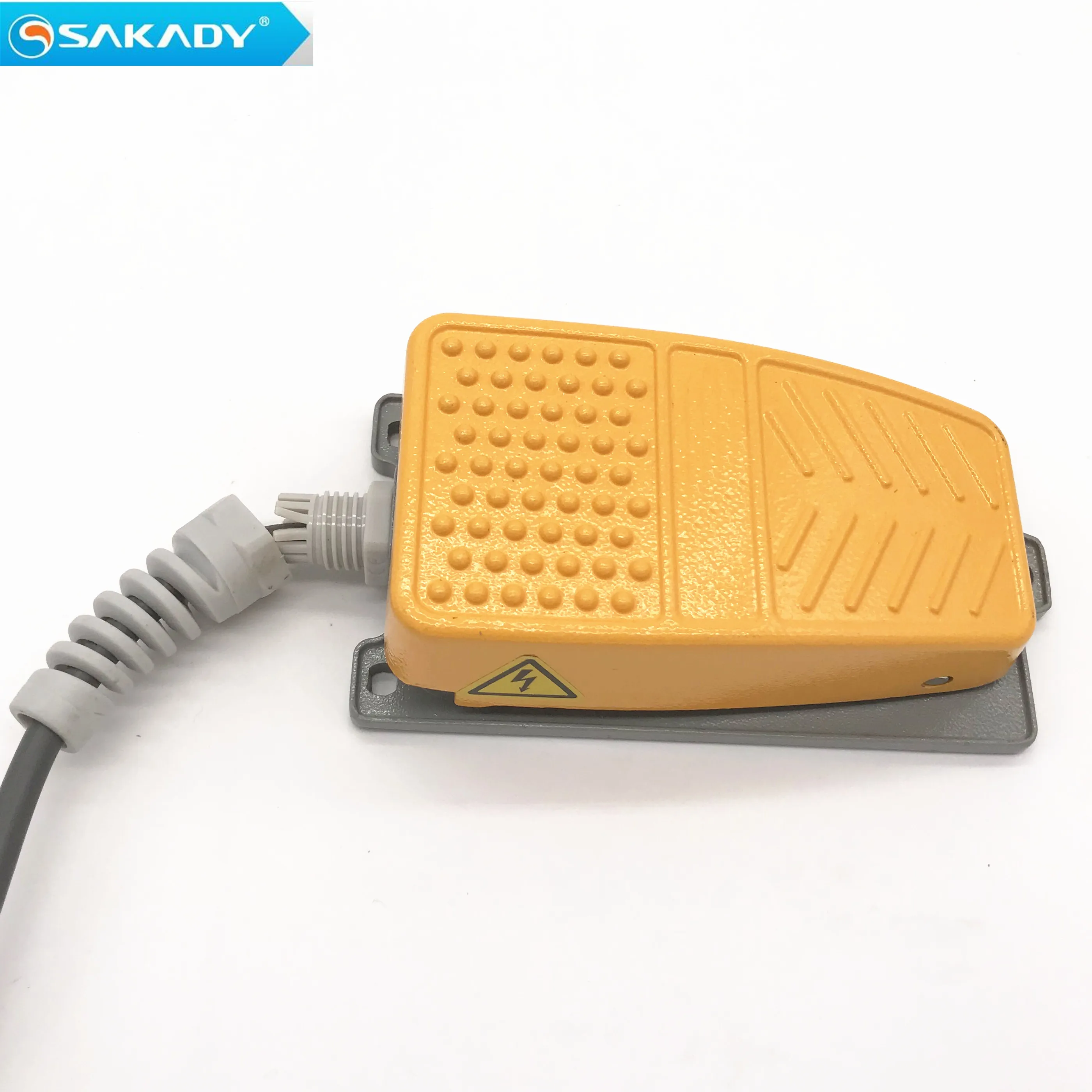 10A 250V Waterproof Foot Pedal Switch with Cable Gland
