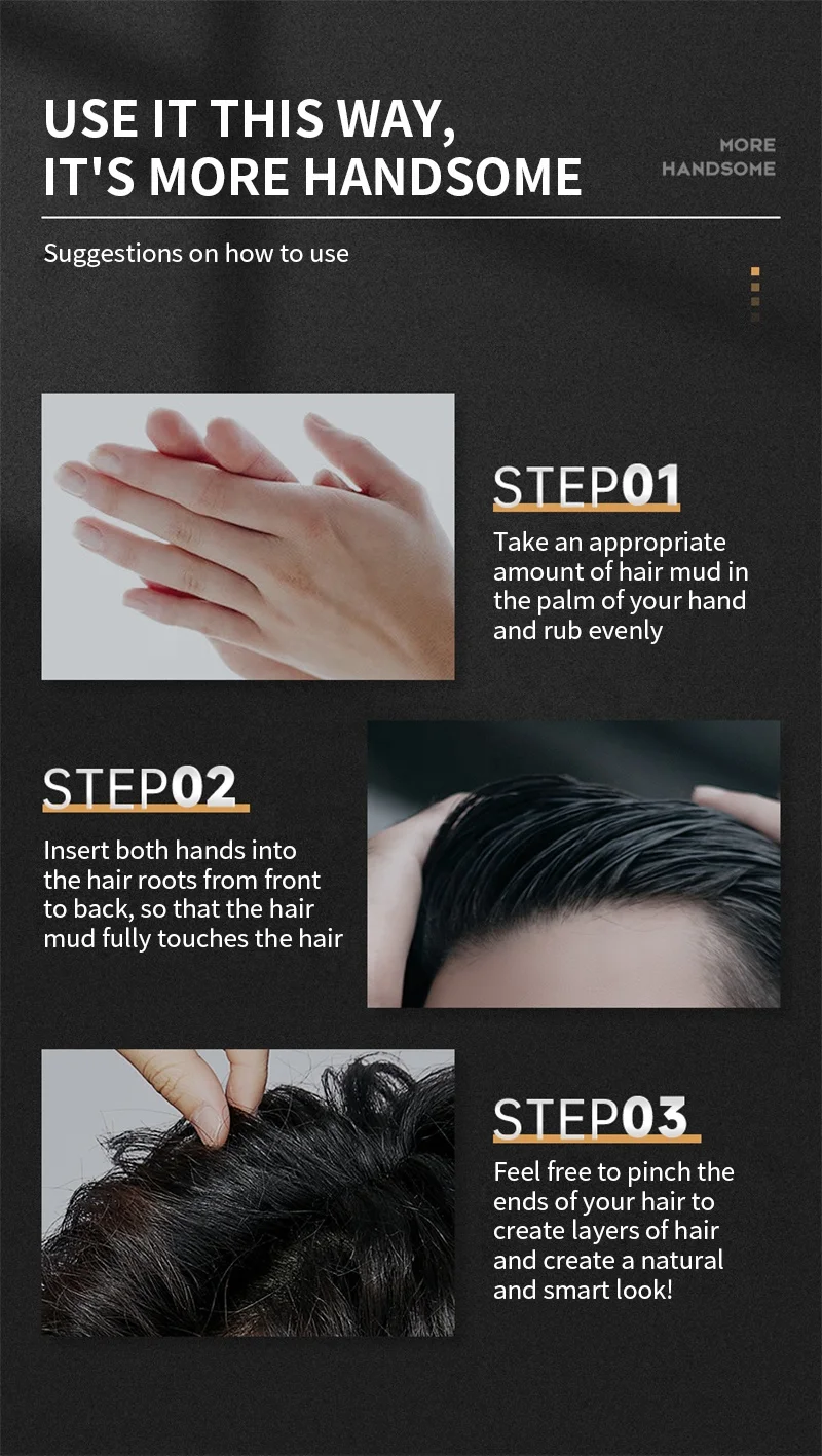 OEM Factory Wholesale Private Label Organic Extra Edge Control Hair Styling Stick Soft Hold Texture Creates Men Hair Wax