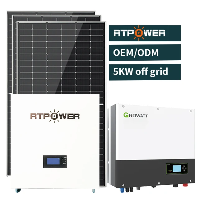 For South Africa 5kw Solar Power System Home 500W 1KW 2KW 3KW 5KW Off Grid Complete Set Solar Panel Mount 5kw Solar Panel System