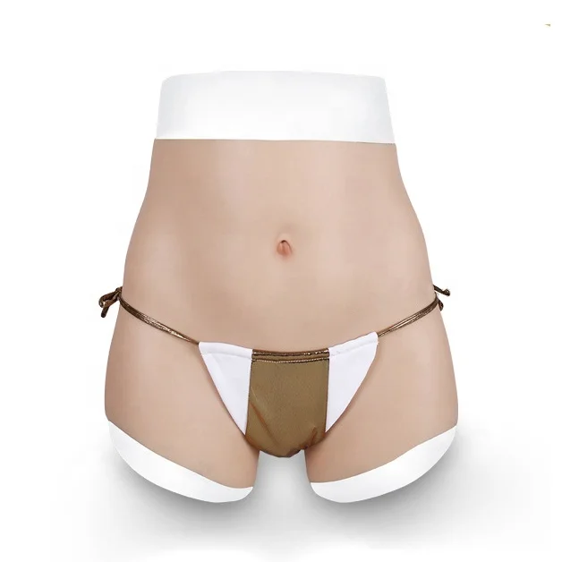 Full Silicone Realistic Vagina Panties Hip Buttock for Crossdressers