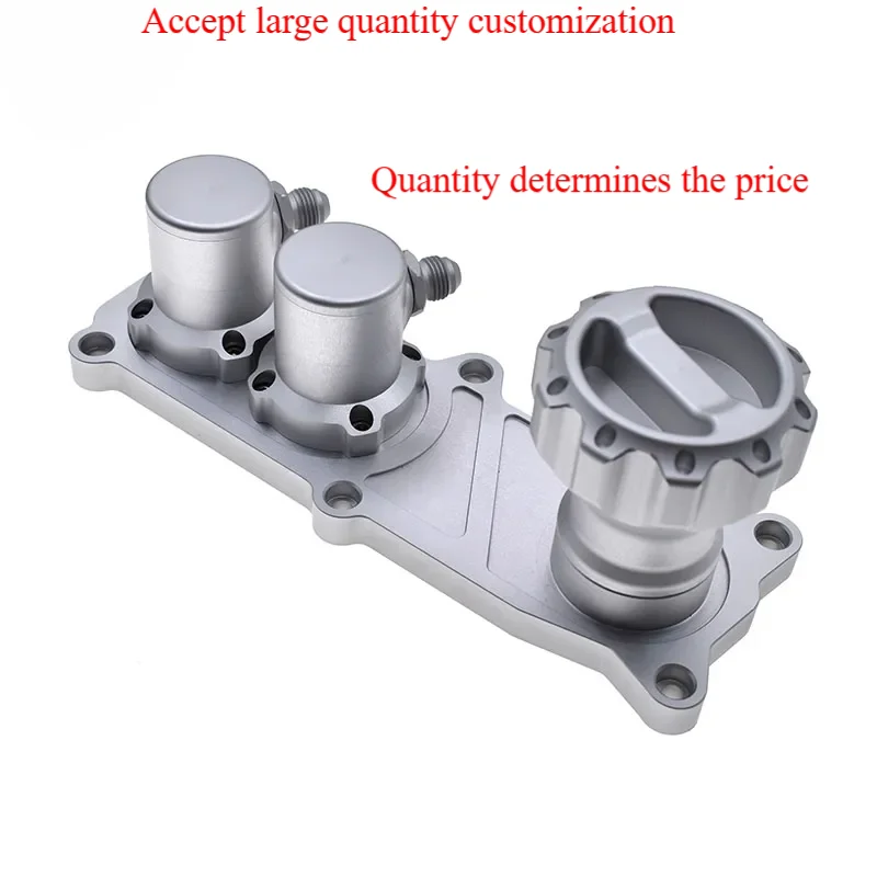 SYPES For Audi B9 S4 S5 SQ5 3.0 TFSL V6T EA839 engine Sk Custom CNC aluminum oil catch can oil catch tank fuel surge tank OEM