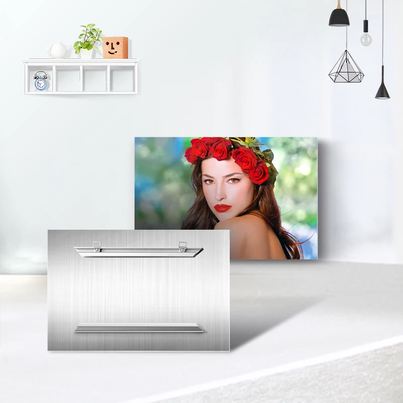 Горячая Распродажа, металлическая настенная Художественная печать, металлические фотопанели, переносная печать, алюминиевый краситель, сублимация, HD металлический принт