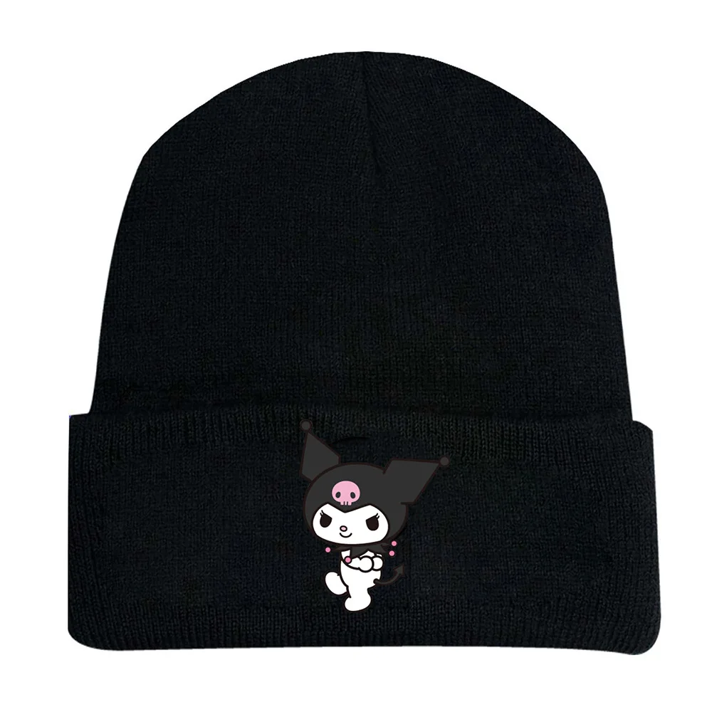 13 Designs Wholesale Price Anime Large Baby Beanie Hats My Melody Cartoon Hello Cat Embroidery Hats with Custom Logo