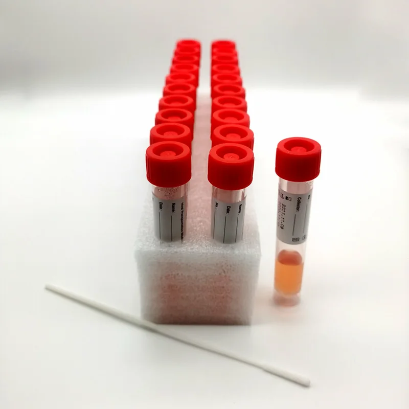 Специальная конструкция широко используемый одноразовый ватный тампон для выборочной пробы вирусов