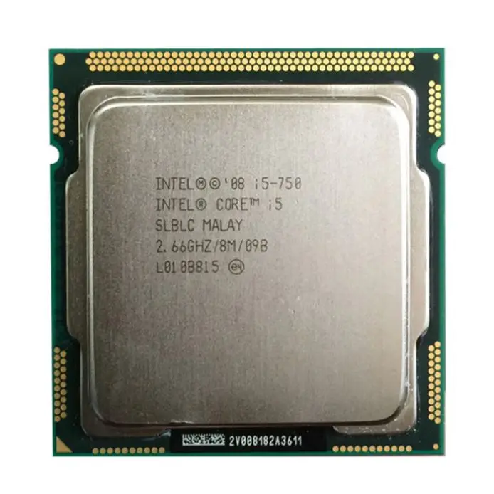 Intel i5 750 процессор 3,3 ГГц ядро LGA 1155 б/у процессор