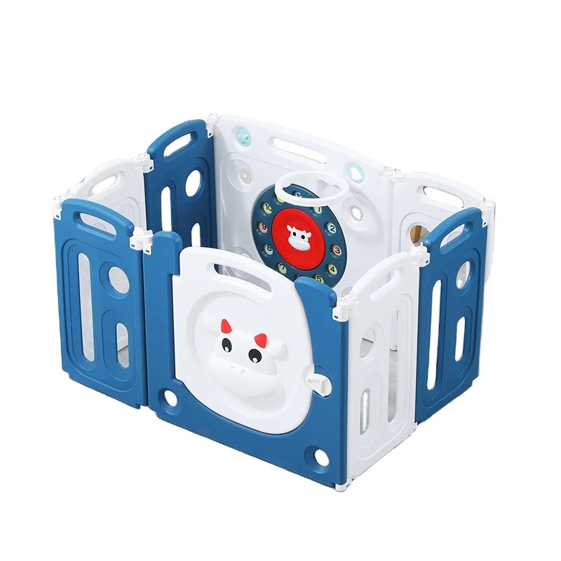 Colorful Baby Crib Foldable Luxury Folding Baby Playpen