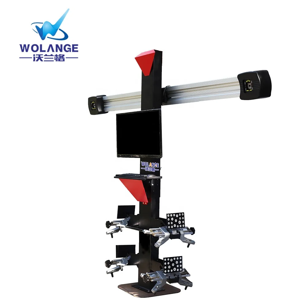 CE customized 3D four wheel computerize car wheel alignment machine