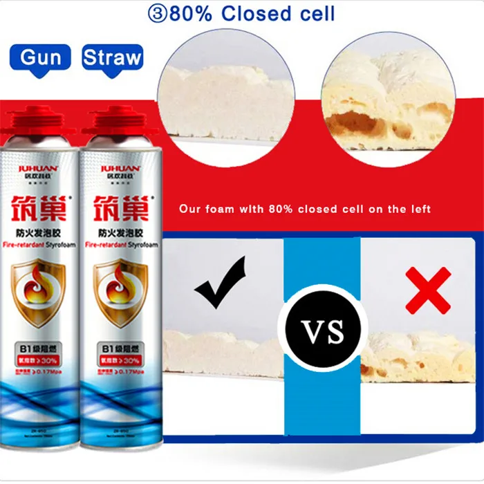 Oem Anti Fungus Non-Flammable Flame Retardant Polyurethane Foam