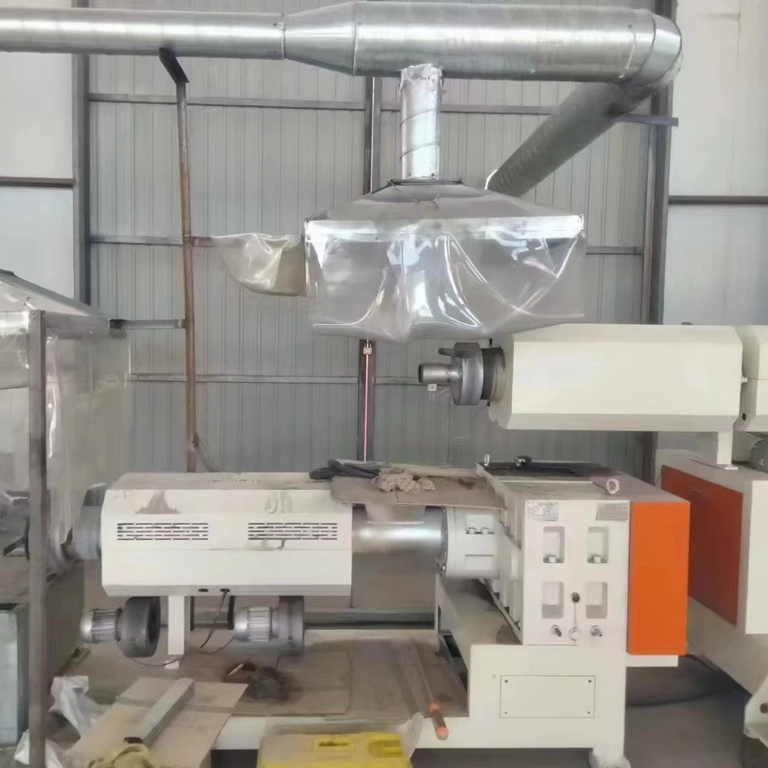 Plastic recycling granulator used machine 135mm 160mm 180mm single screw extrusion  and twin screw 65mm 75mm  granulator