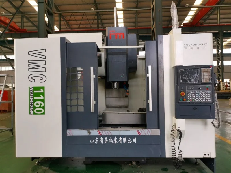 VMC1160 3axis CNC milling vertical machine center with Siemens 828D/FANUC 0i MF