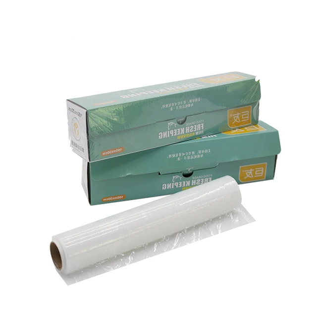 
PE plastic film roll food wrapping film food grade 