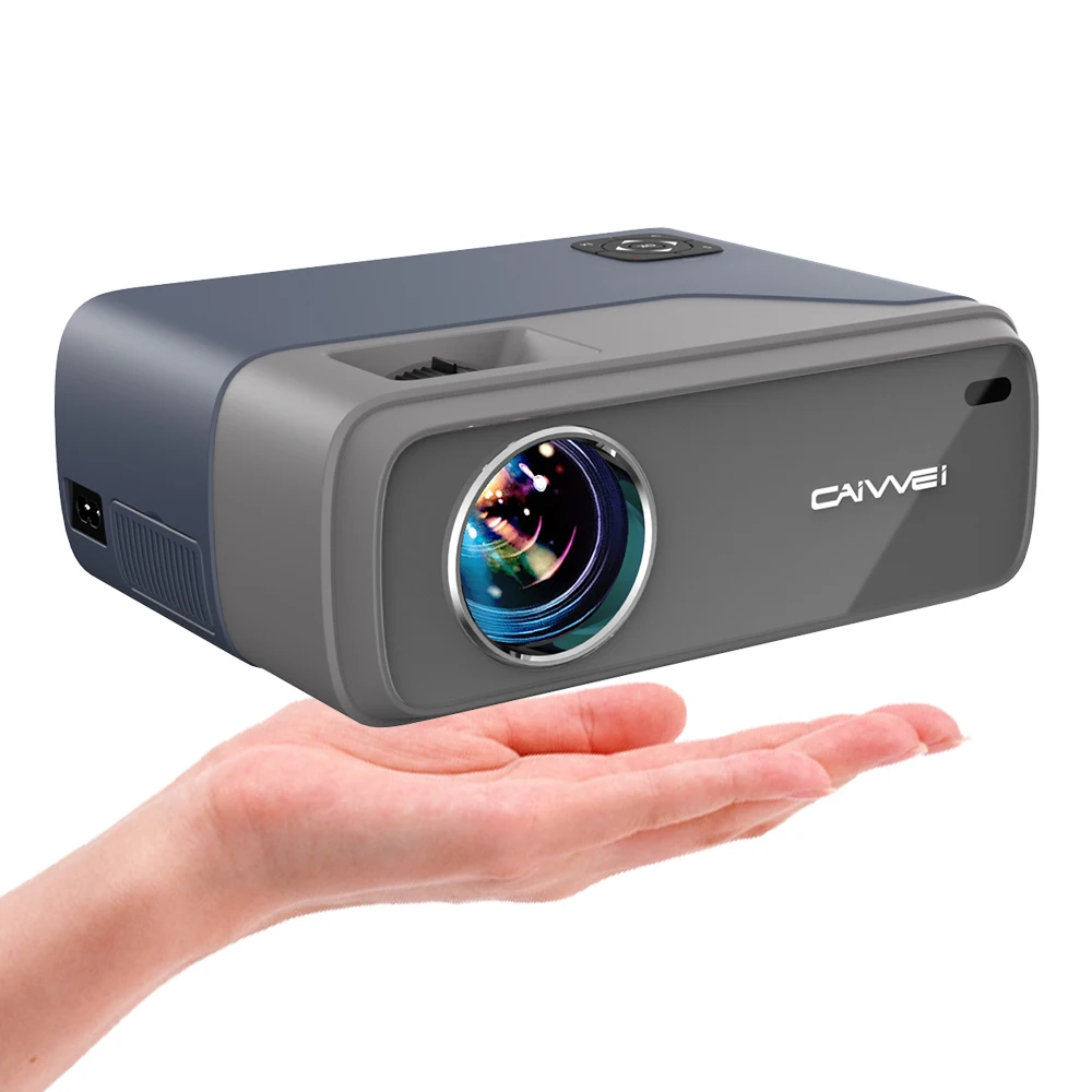 New 1080P LED Android LCD Smart Portable 1080P Support LCD Mini Home Theater Projector