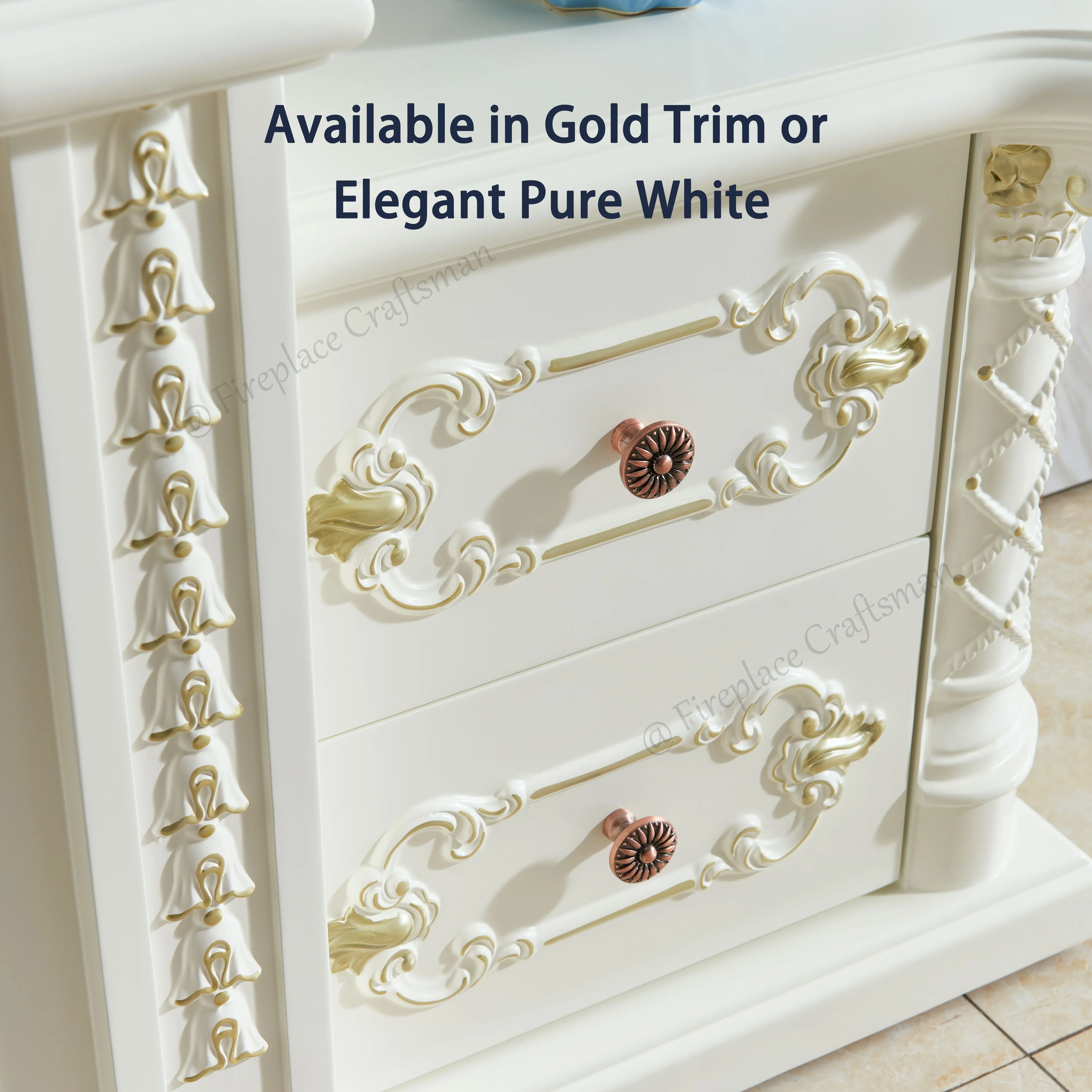 French Style Wood Furniture Wooden Indoor Used Electric Fireplace Mantel Freestanding Tv Cabinet Fireplace Tv Unit