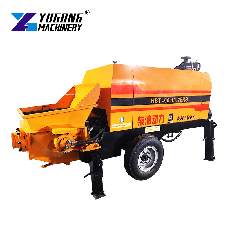 On Sale Mini Bangladesh Price Concrete Pump Factory sales Pump For Concrete High Pressure Concrete Pump
