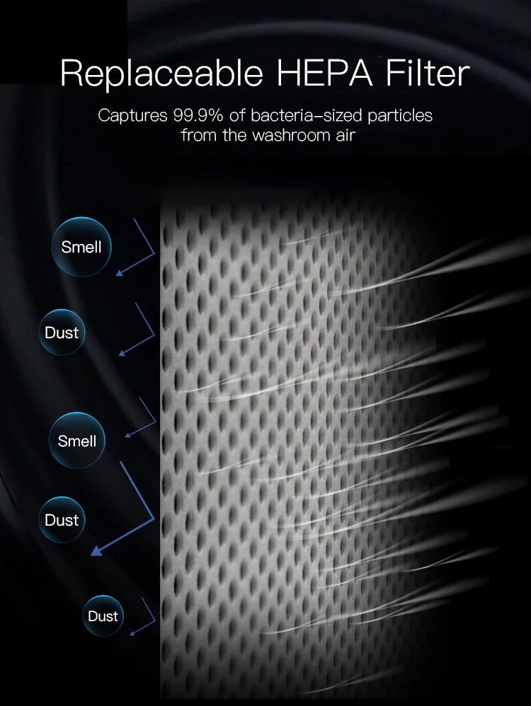 portable bathroom Commercial wall mounted Electric High Speed 1600W Super Power Automatic infrared sensor air jet Hand Dryer