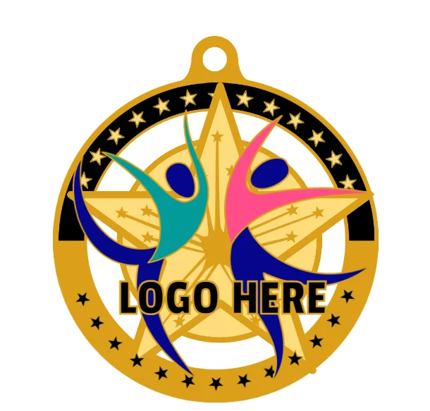 Bodybuilding Custom Medal Bodybuilding Ribbon Masonic Jewel Statue With Spinner Pendant For Jewely Design For Usa