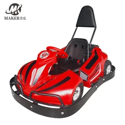 Indoor Entertainment New Electric Dynamic Sound Karting 250W Electric Go Kart Car